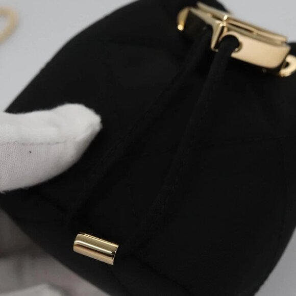 PRADA Chain Shoulder Pouch Nylon Black Auth 101563AV - Picture 8 of 15